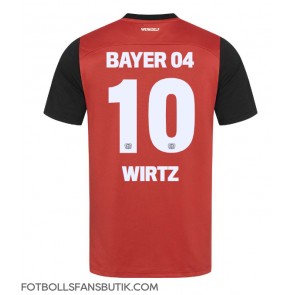 Bayer Leverkusen Florian Wirtz #10 Replika Hemmatröja 2024-25 Kortärmad